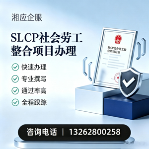 杭州SLCP社会劳工整合项目申报服务
