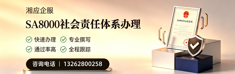 杭州SA8000社会责任体系认证服务
