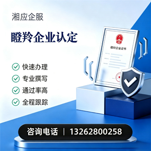 杭州瞪羚企业认定申报服务
