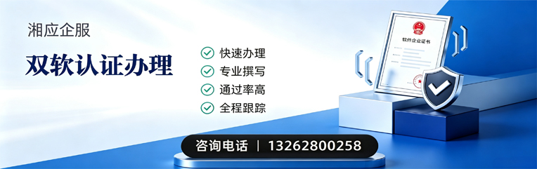 杭州双软认证申报服务